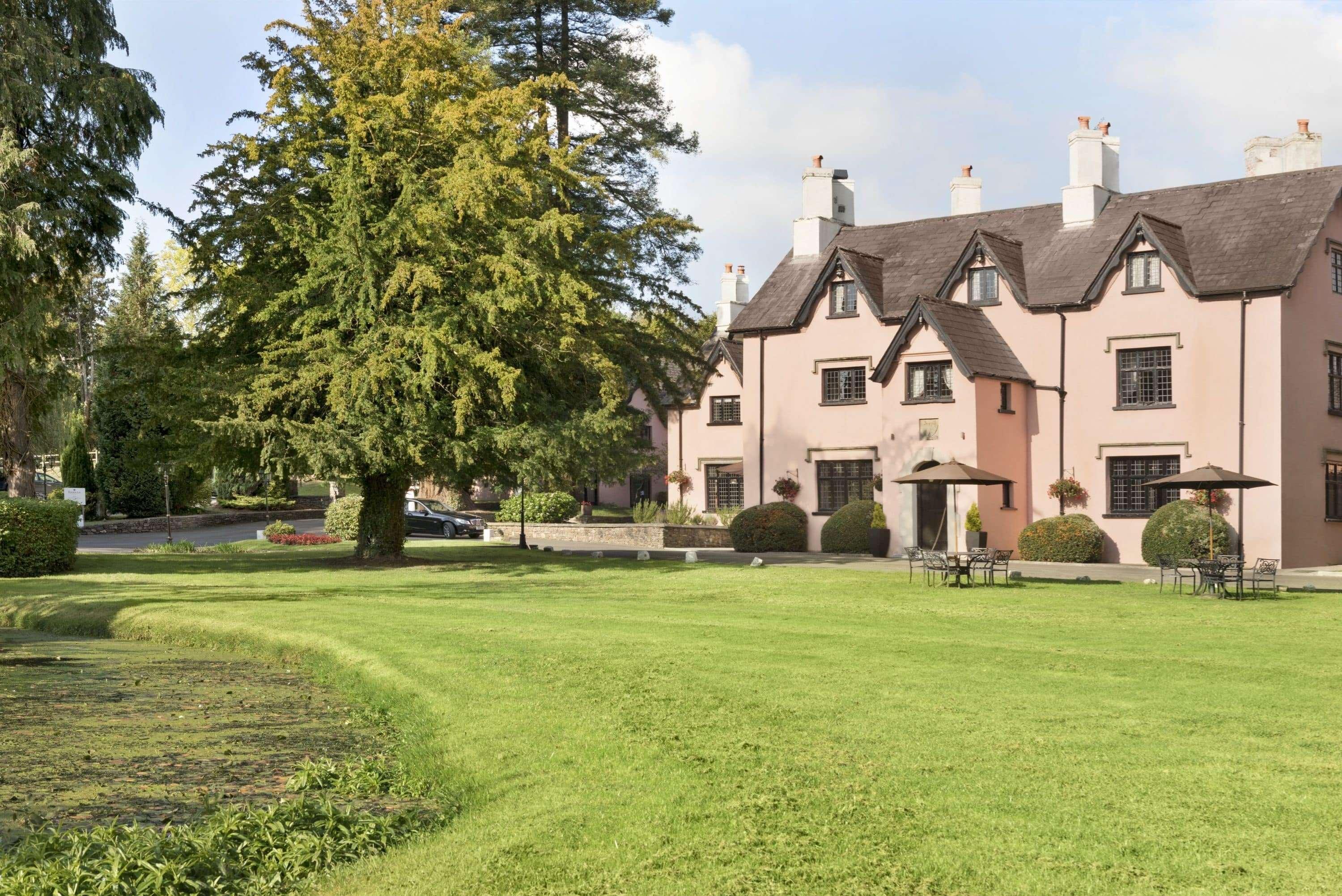 Cwrt Bleddyn Hotel & Spa Usk Exterior photo